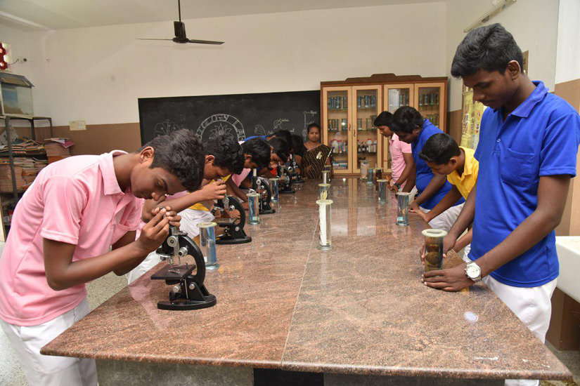 sv jain school lab